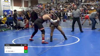 220 lbs Prelims - Sebastian Rubio, Tustin vs Rigo Estrada, Northview