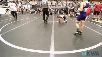 67 lbs 3rd Place - Emersyn Carlton, Duncan Demon Wrestling vs Myles Huddleston, Chickasha Youth Wrestling