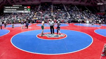 190-6A Champ. Round 1 - Daelin McKissack, North Paulding vs Nathan Paulin, Grayson
