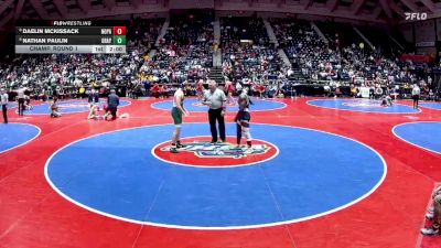 190-6A Champ. Round 1 - Daelin McKissack, North Paulding vs Nathan Paulin, Grayson
