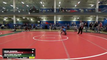 160 lbs Round 2 (16 Team) - Devin Johnson, Askren Wrestling Academy 2 vs Devaughn Williams, Steel Valley Renegades