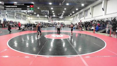 113 lbs Quarterfinal - John Baluyut, New Canaan vs Jessus Gomez Hernandez, Platt