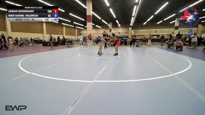 98 lbs 3rd Place - Josiah Rodriguez, Texasports Wrestling vs Iker Daniel Valencia, All American Wrestling Club