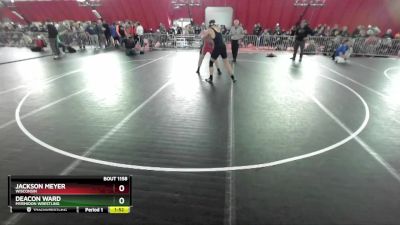 285 lbs Quarterfinal - Jackson Meyer, Wisconsin vs Deacon Ward, Myrmidon Wrestling