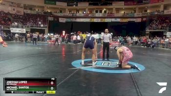 5A 189 lbs Quarterfinal - Michael Santos, Rio Rancho vs Joesyah Lopez, Rio Grande