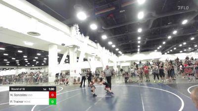 73 lbs Round Of 16 - Nehemiah Gonzales, Kingdom WC vs Pierce Trainor, Monster Garage