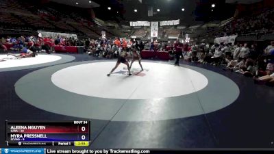 117 lbs Placement Matches (16 Team) - Aleena Nguyen, SJWA vs Myra Pressnell, SCVWA