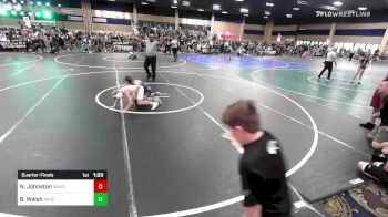 89 lbs Quarterfinal - Nash Johnston, Sons Of Atlas vs Bennett Walsh, Ascend Wr Ac