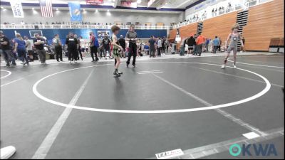 64 lbs Consolation - Axel Gibson, Team Guthrie Wrestling vs Hudson Rooker, Standfast