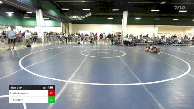 150 lbs Consi Of 64 #2 - Levi Jackson, NC vs Tristan Hass, VA