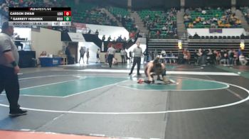1A-4A 150 Champ. Round 1 - Carson Swan, Lauderdale County High School vs Garrett Hendrix, Woodland High School