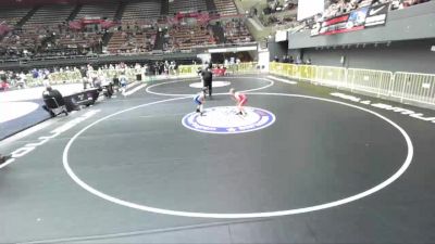 70 lbs Cons. Semis - Luke Morales, Revival School Of Wrestling vs Merrick Gonzales-Lefevre, McKinleyville Freestyle Wrestling Club