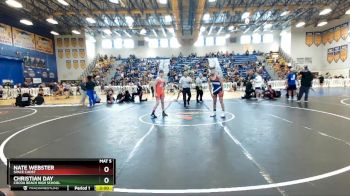 120 lbs Round 3 - Nate Webster, Space Caost vs Christian Day, Cocoa Beach High School