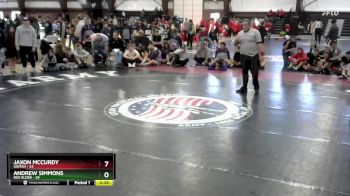 157 lbs Round 6 (8 Team) - Brody Rhoades, Uintah vs Tayson Wylie, Box Elder