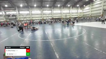 132 lbs Champ. Round 2 - Benjamin Kohler, Wasatch Wrestling Club vs Oakley Shumway, Champions Wrestling Club