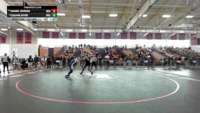 175 lbs Consi Of 8 #2 - Daniel Burdin, Needham vs Cqahni Dyer, Springfield Central