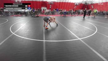 132 lbs Quarterfinal - Maxton Stevens, Sarbacker Wrestling Academy vs Oleksandr Komisarov, Askren Wrestling Academy