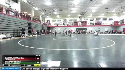 197 lbs Cons. Round 4 - Zachary Ferris, New Mexico Highlands vs Gabriel Carranza, Colorado Mesa