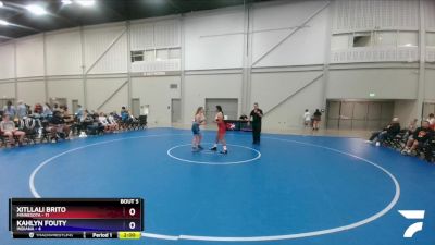 119 lbs Round 1 (10 Team) - Xitllali Brito, Minnesota vs Kahlyn Fouty, Indiana