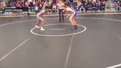 120-122 lbs Round 1 - Anthony Hernandez, Sunrise vs Lucas Rhamy, Walnut