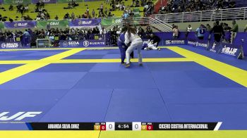 Ellen De Oliveira Dos Santos vs Amanda Silva Diniz 2025 Brasileiro Jiu-Jitsu IBJJF