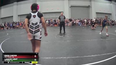 90 lbs Round 1 (8 Team) - Paxton Hoffman, Full Circle vs Eliana White, MF Purge