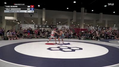 72 lbs Cons. Semis - Cael Gilmore, Beast Mode Wrestling vs Billy Greenwood, GRIT Athletics Wrestling Club