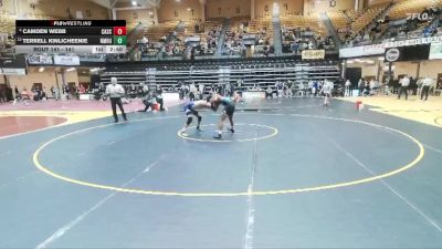 141 lbs Champ. Round 2 - Terrell Kinlicheenie, New Mexico Highlands vs Camden Webb, Carl Albert State