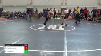 80-S lbs Consi Of 8 #1 - Antonio Montemurro, WI vs Kayden Lighthill, WV