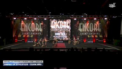 Amped Up Athletics - Code Red [2025 L3 Youth - Flex - D2 Day 2] 2025 Encore Grand Nationals