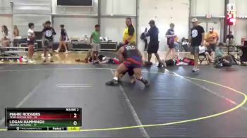 200 lbs Round 2 (6 Team) - Mahki Rodgers, Team Gotcha Red vs Logan Hammingh, Indiana Outlaws