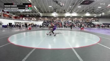 125 lbs Cons. Round 3 - Skyler Anderson, Ottawa University vs RaQuan Carson, Missouri Valley