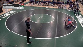 113 lbs Semis & 1st Wb (8 Team) - Radley Konrad, Parkston vs Myles Woodward, Custer