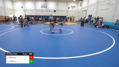 85 lbs 3rd Place Match - Jason Greene, Daniel Cormier WA vs Jaxson Sanchez, Delta WC