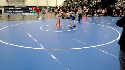 190 lbs Round 2 - Kennik Buschmann, SBL Warriors vs Daden Beauprez, Yuma
