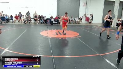 71 lbs 4th Wrestleback (16 Team) - John Davis, Missouri Red vs Wyler Allen, Oklahoma Blue