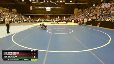 5A - 113 lbs Cons. Round 1 - Lucas Skouse, OP-BV Southwest vs Sommyr Moore, KC-Sumner Academy