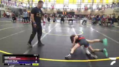 67 lbs Round 5 - Hank Shinn, Moen Wrestling Academy vs Breckin Falb, Moyer Elite Wrestling