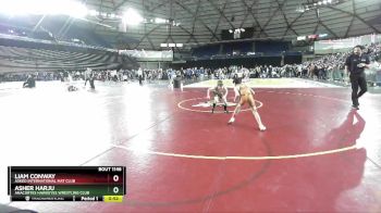 67 lbs Champ. Round 2 - Liam Conway, Askeo International Mat Club vs Asher Harju, Anacortes Hawkeyes Wrestling Club