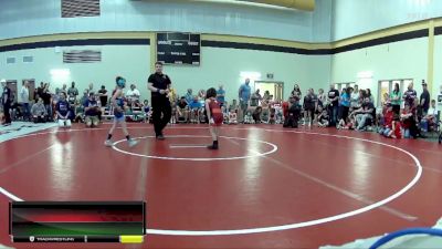 53 lbs Champ. Round 1 - Cody Brown Jr., Contenders Wrestling Academy vs Maverick Guard, Team Tiger Wrestling Club