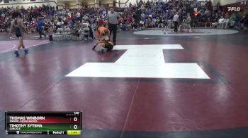 120 lbs Round 3 - Thomas Winborn, Prairie, Cedar Rapids vs Timothy Sytsma, Carlisle