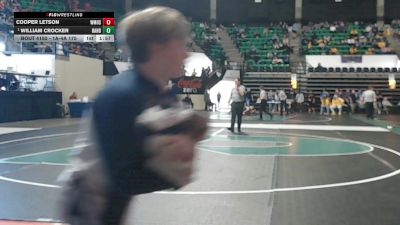1A-4A 175 Champ. Round 2 - William Crocker, Randolph vs Cooper Letson, West Morgan High School