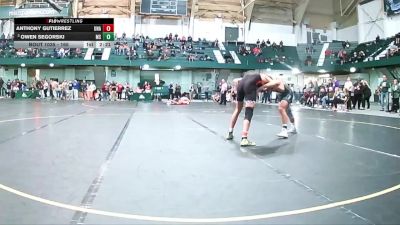 165 lbs Champ. Round 1 - Owen Segorski, Michigan State vs Anthony Gutierrez, Unattached