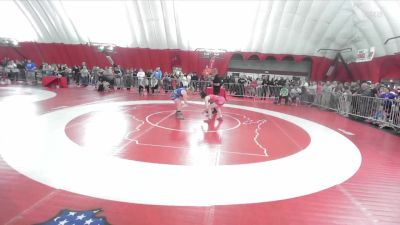 155 lbs 1st Place Match - Tiani Lemieux, X-Factor Elite Wrestling vs Hailie Krueger, Aviators Wrestling