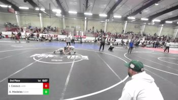 54 lbs 2nd Place - Izrael Casaus, Juggernaut WC vs Adam Medeles, Adam City WC