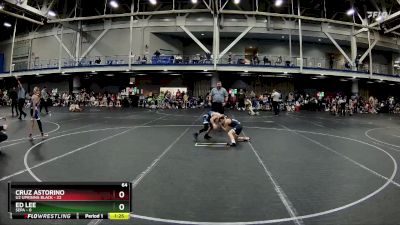 64 lbs Finals (2 Team) - Cruz Astorino, U2 Uprising Black vs Ed Lee, SEPA