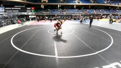 5A 165 lbs Cons. Round 2 - Valori Porter, Hereford vs Londyn Jefferson, Frisco Heritage