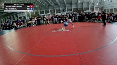 96 lbs 1st Place Match - Austin Armstrong, Idaho vs Eli Sandoval, Nevada