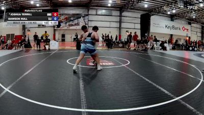 130 kg Cons. Round 4 - Joshua Terrill, Michigan Wrestling Club vs Dawson Rull, Illinois