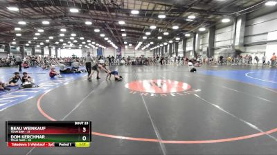 130 lbs Rd# 9- 2:15pm Saturday Final Pool - Dom Kerchmar, Team Ohio vs Beau Weinkauf, Team BAM